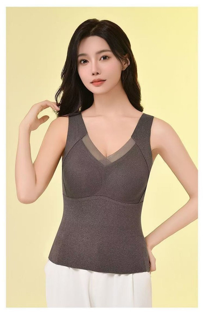 Womens Thermal Shirt Graphene Thermal Vest Thermal Bottoming Shirt